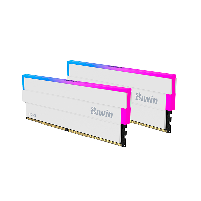 [507827] Memoria UDIMM Biwin Black Opal DW100, 32GB (2x16GB) DDR5-6000, PC5-48000, RGB, CL28, 1.4V