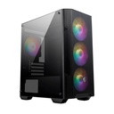 Case con Fuente de 600W MSI MAG FORGE M100A, Micro ATX Tower