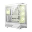 Case MSI MAG PANO 130R PZ/WHITE, Factor forma: Mid-Tower, Soporta: Mini-ITX/Micro-ATX/ATX