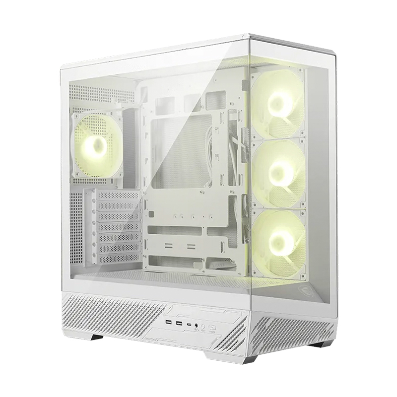 Case MSI MAG PANO 130R PZ/WHITE, Factor forma: Mid-Tower, Soporta: Mini-ITX/Micro-ATX/ATX