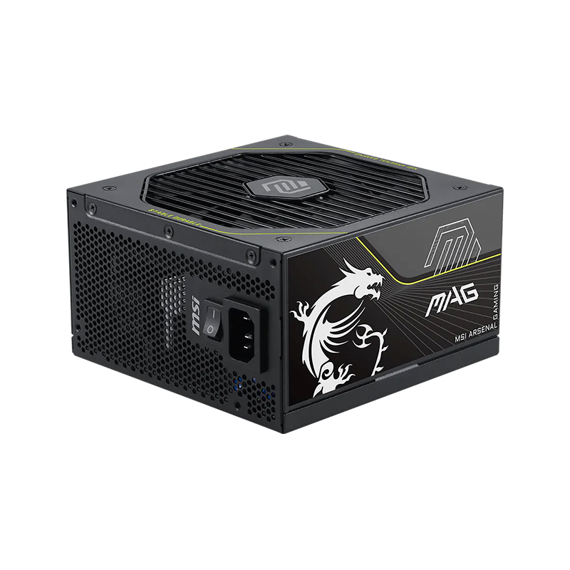 Fuente de alimentación MSI MAG A1200PLS PCIE5, 1200W, 80 PLUS Platinum, Formato ATX.