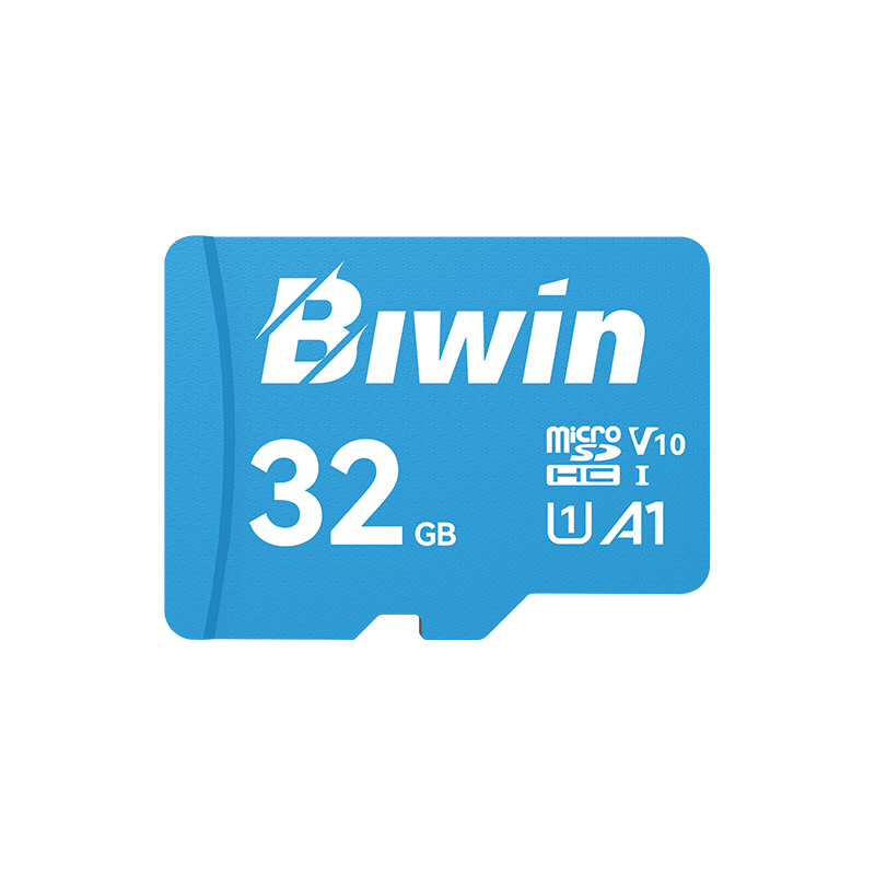 [483294] Memoria Flash microSD BIWIN MS100, 32GB, Interfaz: UHS-1, C10, U1, V10, A1