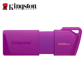 Memoria Flash USB Kingston DataTraveler Exodia M, 128GB, interfaz: USB 3.2 Gen 1, Morado