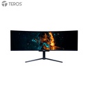 Monitor curvo gaming TEROS TE-4920G, 49" UWQHD QD-OLED, 144Hz, 0.03ms, HDMI, DP, Audio out