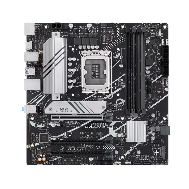 Motherboard ASUS PRIME B760M-A D4-CSM, Chipset Intel B760, LGA1700, HDMI, DP, mATX