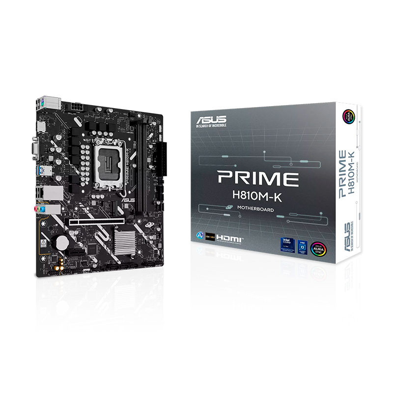 [518517] Motherboard ASUS PRIME H810M-K, Chipset Intel H810, LGA1851, VGA, DP, mATX