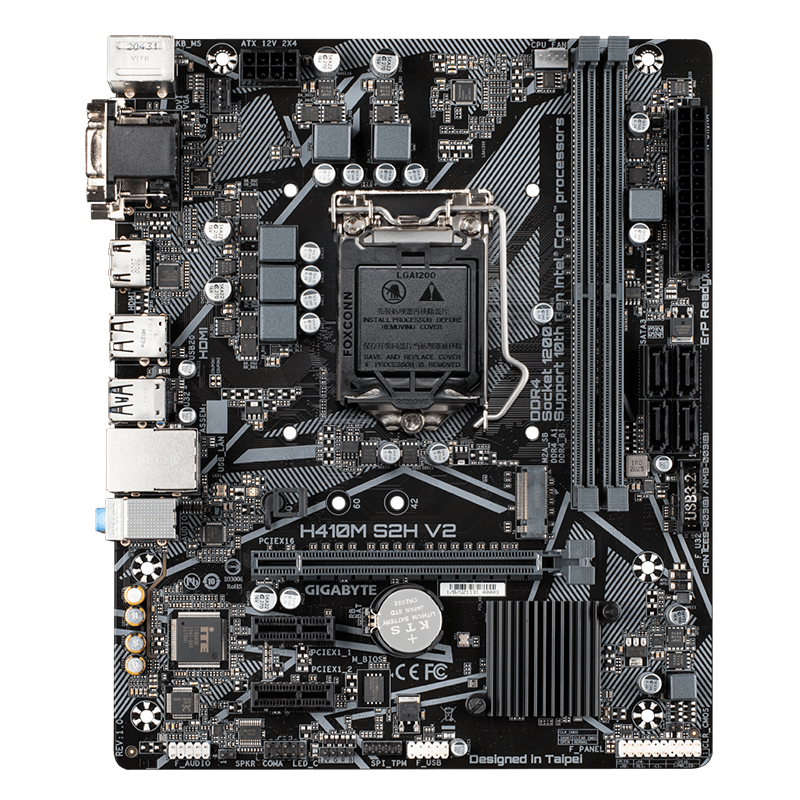 motherboard gigabyte h510m h, chipset intel h510,lga1200, matx[@@@]soporta procesador