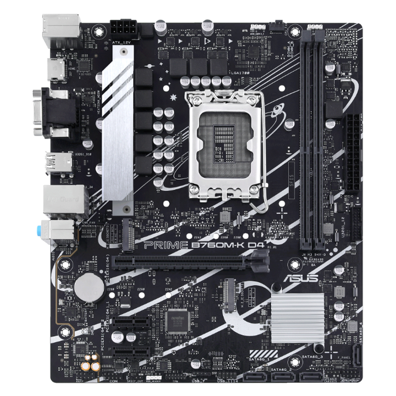 [mbasb760m-kd4] Motherboard ASUS Prime B760M-K D4, Chipset Intel B760, LGA1700, mATX