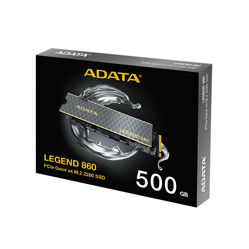 Unidad en estado solido (SSD) ADATA LEGEND 860 PCIe Gen4 x4 M.2 2280