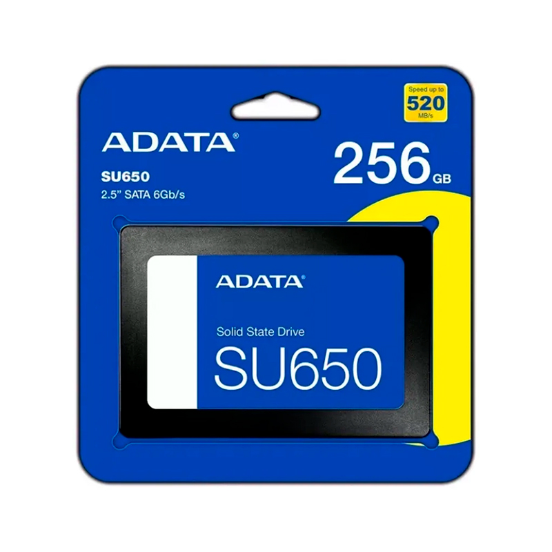 [519243] Unidad en estado solido (SSD) ADATA Ultimate SU650 256GB SATA 6Gb/s (SATA III), 2.5", ECC