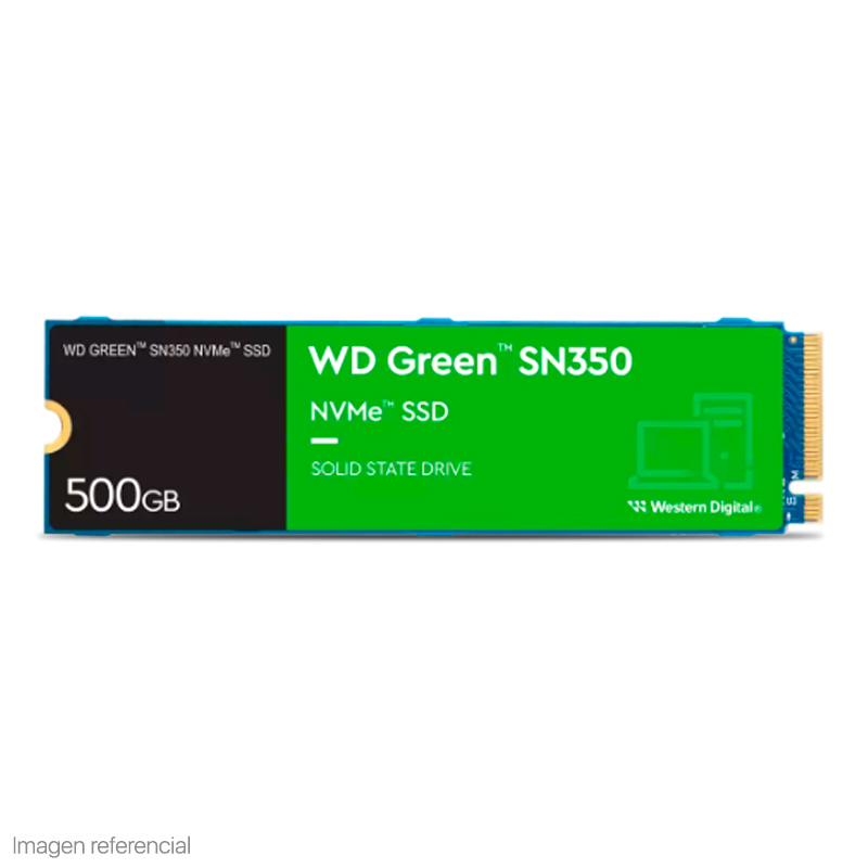 [422502] Unidad en estado solido Western Digital Green SN350 NVMe, 500GB M.2 2280