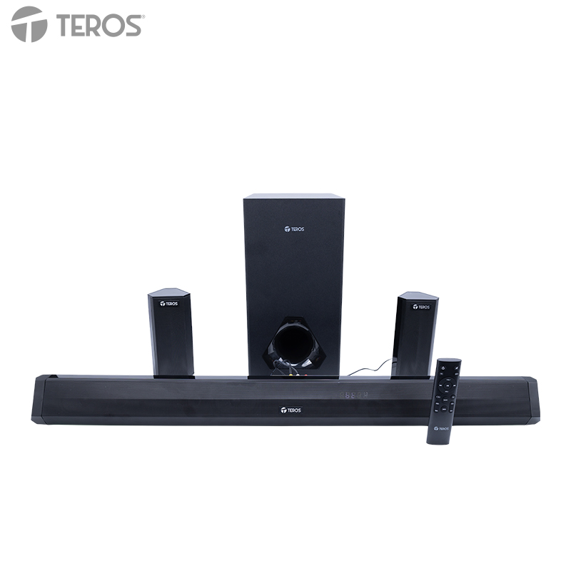 [508625] Sistema de audio 5.1 con barra de sonido TEROS Legacy 6053, 200W, BT, USB, Micrófono