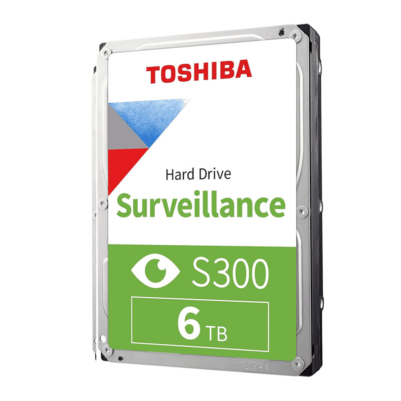 [454096] Disco duro Toshiba Surveillance S300, 6TB SATA 6.0Gb/s, 5400rpm, 256MB Cache, 3.5".