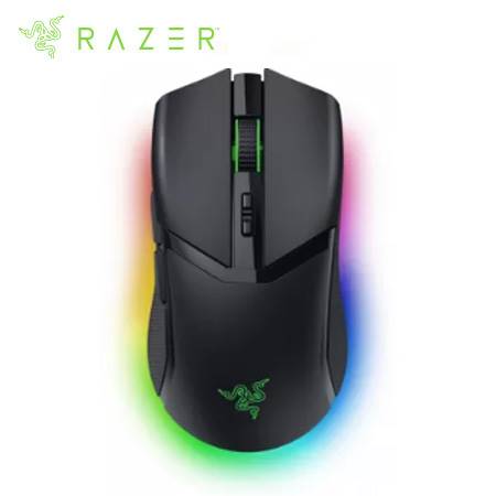 [0028893] MOUSE RAZER COBRA PRO 30K DPI MULTI-DISPOSITIVO 170H WIRELESS / BT / USB-A SWITCH OPTICO 90M 11 ZONAS CHROMA BLACK (RZ01-04660100-R3U1)