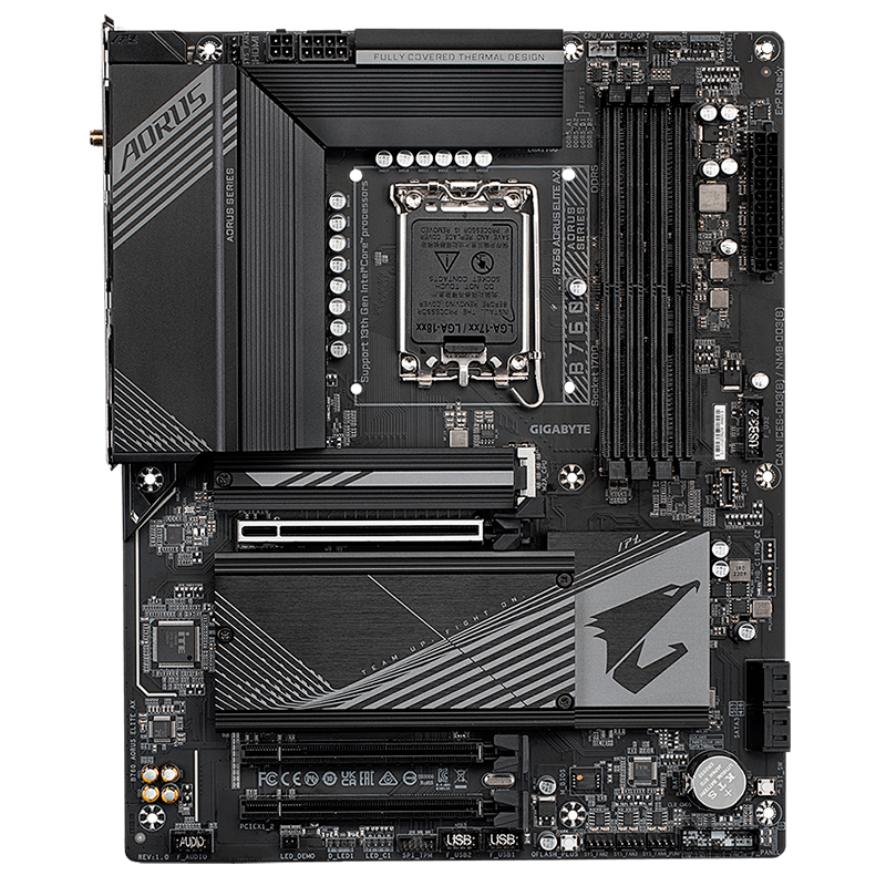 Motherboard Gigabyte B760 AORUS ELITE AX (rev. 1.0) Chipset Intel B760, LGA1700, ATX