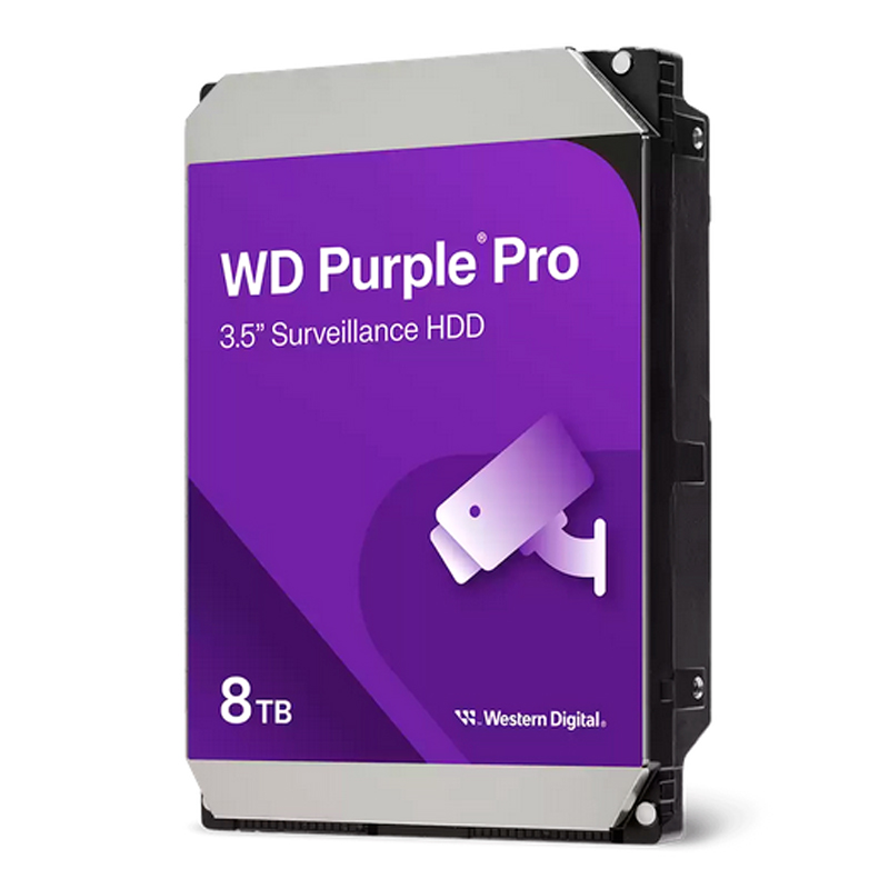 [449432] Disco duro Western Digital Purple Pro, 8 TB, SATA, 256MB Cache, 7200RPM, 3.5"