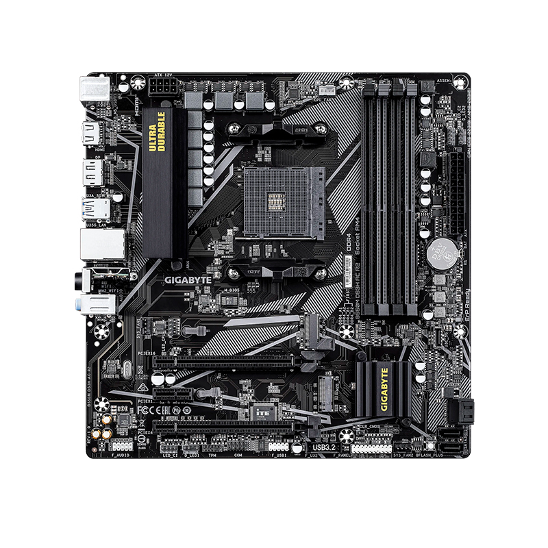 [477345] Motherboard Gigabyte B550M DS3H AC R2, Chipset AMD B550 Socket AMD AM4, micro-ATX