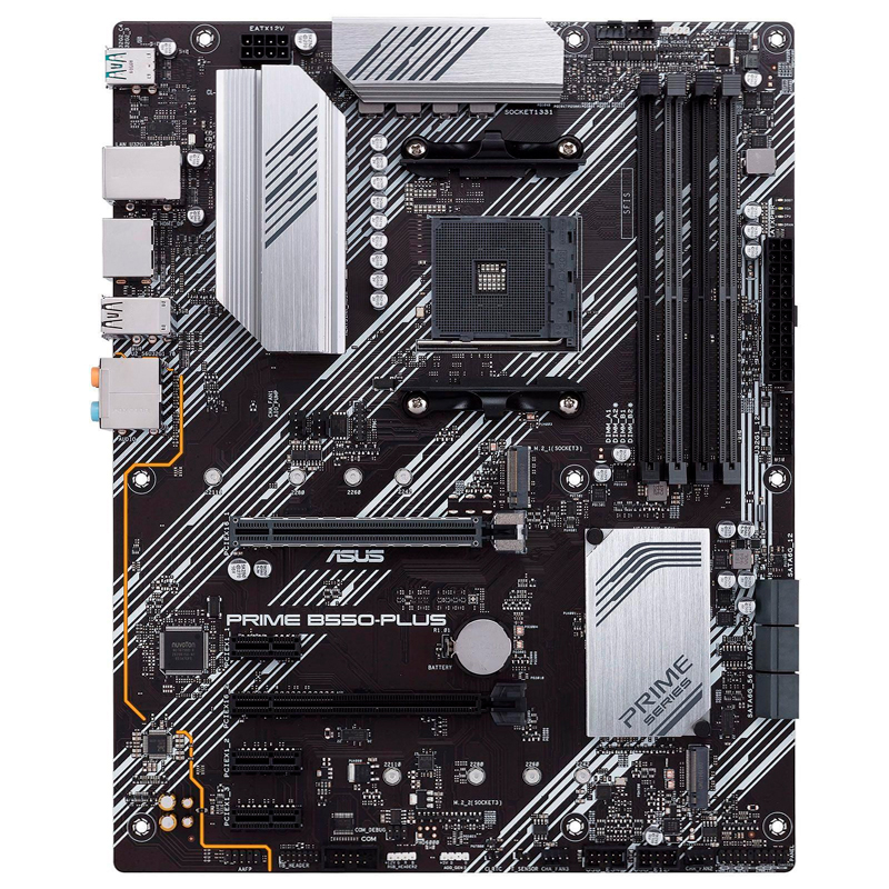 [mbasb550-plus] Motherboard ASUS PRIME B550-PLUS, Chipset AMD B550, Socket AMD AM4, ATX