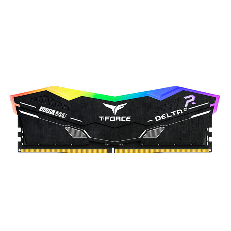 [425836] Memoria TEAMGROUP T-FORCE DELTA BLACK RGB, 16GB (1x16GB) DDR5-6000MHz, CL38, 1.25V