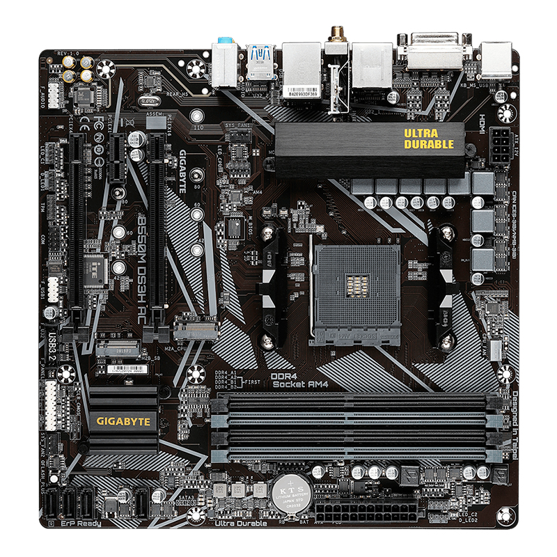 mb gb b550m ds3h ac ddr4
