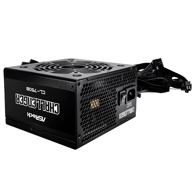 [474747] Fuente de alimentación Asrock, 750W, ATX, 80 Plus Bronze.