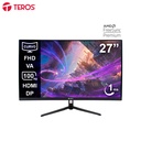 Monitor curvo TEROS TE-2732S 27" FHD VA 100Hz 1ms HDMI DP negro