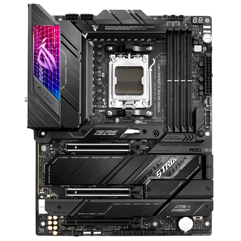 Motherboard ASUS ROG STRIX X670E-E GAMING WIFI, Chipset AMD X670, Socket AMD AM5, ATX