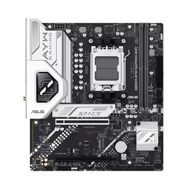 Motherboard ASUS B850M AYW GAMING WIFI, Chipset AMD B850, Socket AMD AM5, mATX