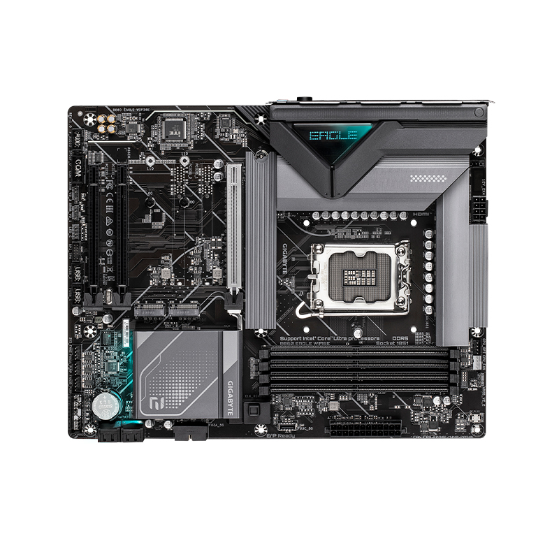 Motherboard GIGABYTE B860 EAGLE WIFI6E, Chipset Intel B860, LGA 1851, HDMI, DP, ATX