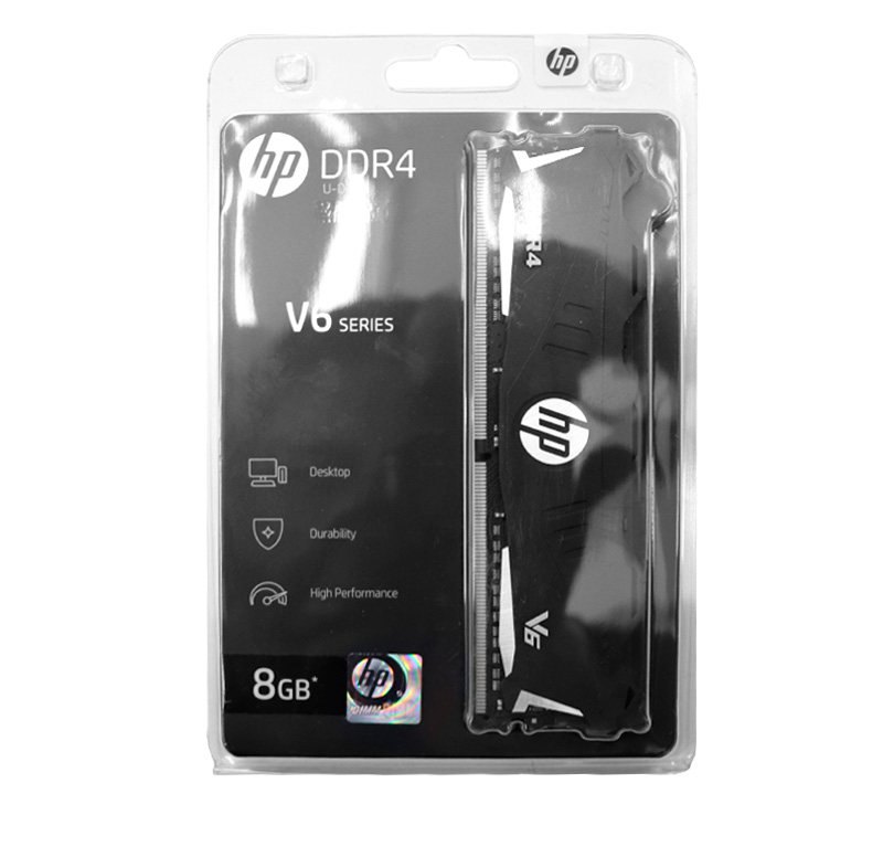 Memoria HP V6 Series, 8GB, DDR4, 3200 MHz, PC4-25600, CL-16, 1.35V
