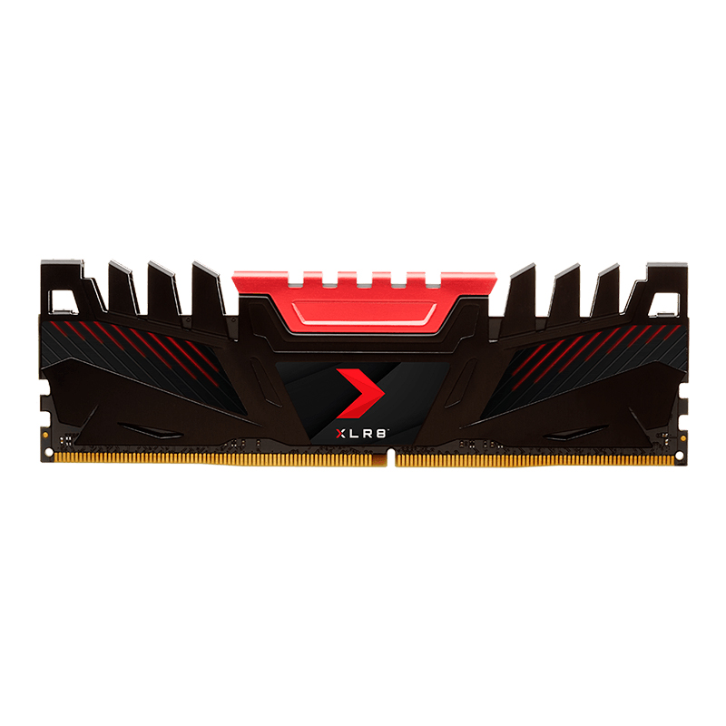 Memoria PNY XLR8 8GB DDR4-3200 MHz, PC4-25600, CL16, 1.35V.