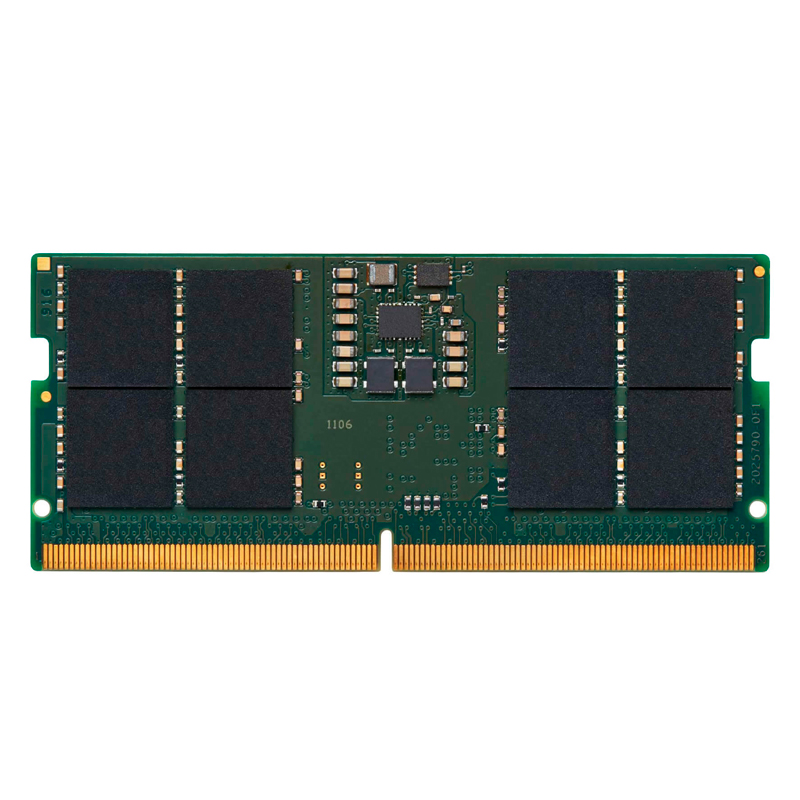 Memoria SODIMM Kingston 16GB DDR5-4800 MHz, PC5-38400, CL40, 1.1V, 262-Pin, Non-ECC
