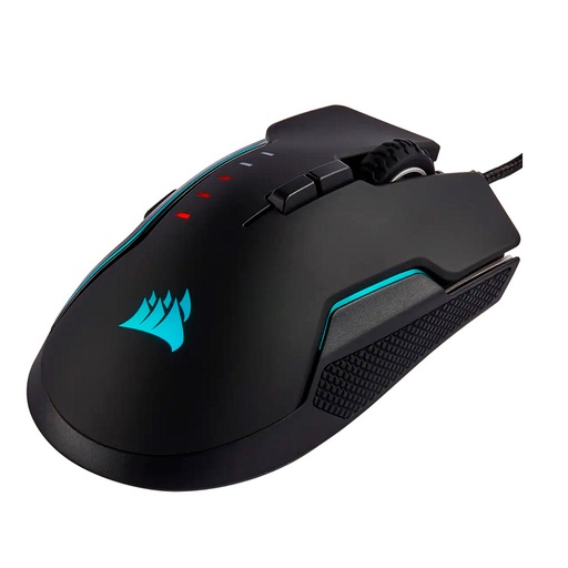[mscor9302311] Mouse gamer Corsair GLAIVE RGB PRO, Alumínio.