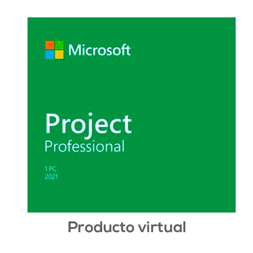 [msesdh3005939] Licenciamiento Virtual (ESD) Microsoft Project Pro 2021 WIN ALL LNG PK