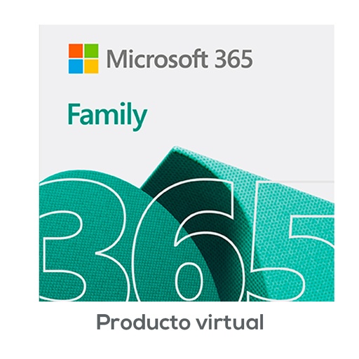 [msesd6gq-00088] Licenciamiento Virtual (ESD) Microsoft 365 Family