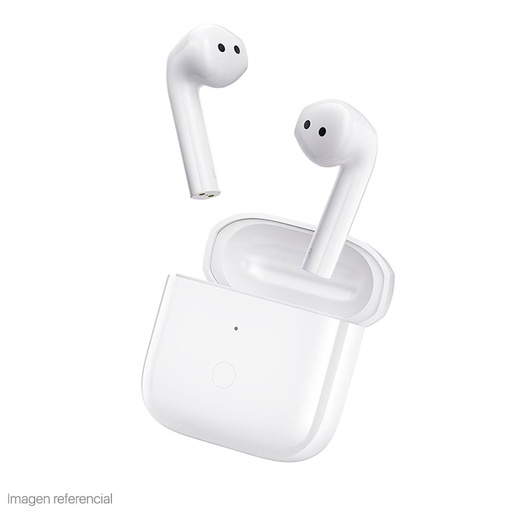 [accxio34240] Audífonos in-ear inalámbricos Xiaomi Redmi Buds 3, Color Blanco/Con microfono incorporado.