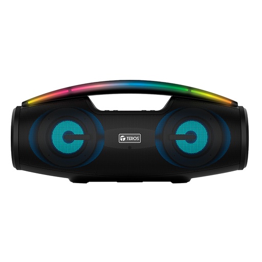 [mmspte6042n] Parlante Teros, TE-6042N, Bluetooth, 20W (2x10W), 3000mAh, Negro