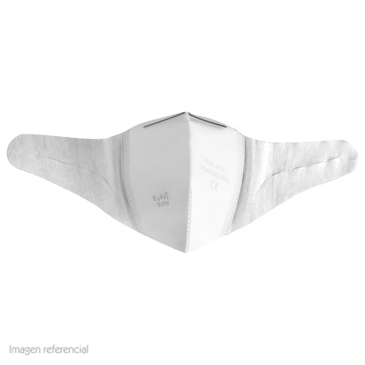 [zzmaskn95m2b] Mascarilla Protectora KN95 - Color Blanco - Presentacion en bolsas selladas de 50 unidades