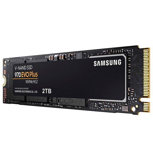 [ssdm2970eps2tb] Unidad de estado solido Samsung 970 EVO Plus, 2TB, M.2 (2280), PCIe Gen 3.0 x4, NVMe 1.3