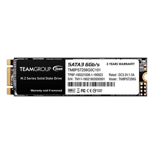 [ssd256tgms30m2s] Unidad en estado solido TG MS30 M.2 2280 256GB SATA III 6Gb/s