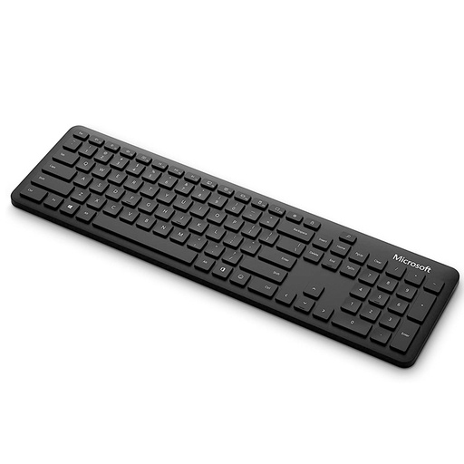 [kbmsqsz00003] Teclado Microsoft Bluetooth, Multimedia, en español, Color Negro.