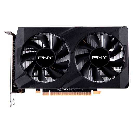 [vd4gpygtx1650d6] Tarjeta de video PNY GeForce GTX 1650 4GB GDDR6 Dual Fan, PCI-Express 3.0 ×16