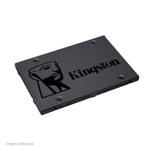 [ssdktsa400s960g] Unidad de Estado Solido Kingston A400, 960GB, SATA 6.0 Gb/s, 2.5", 7mm.