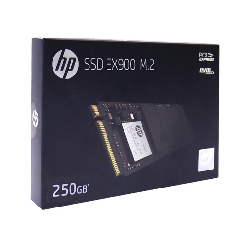 [ssdhp2yy43aa] Unidad en estado solido HP EX900, 250GB, M.2, 2280, PCIe Gen 3x4, NVMe 1.3.