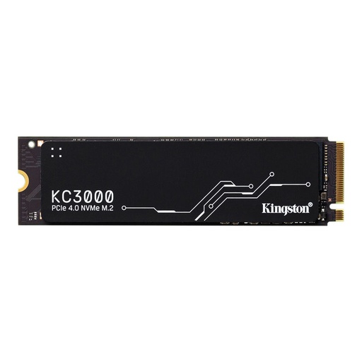 [ssdkt3000m2048] Unidad en estado solido Kingston KC3000, 2048GB, M.2 2280 PCIe Gen 4.0 NVMe