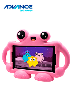 [TBADVTR7996PNK] Tablet Advance Intro TR7996, 7" IPS 1024x600, Android 11 Go, 3G, Dual SIM, 32GB, RAM 2GB.