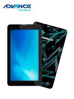 [TBADVPR6172D2] Tablet Advance Prime PR6172, 8" 1024x600, Android 9 Go , 3G , Dual SIM, 16GB, RAM 1GB.