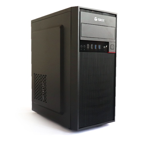 [csatxte1149n] Case Teros TE-1149N, Mid Tower, ATX, 450W, Negro, USB 3.0 / 2.0, Audio.