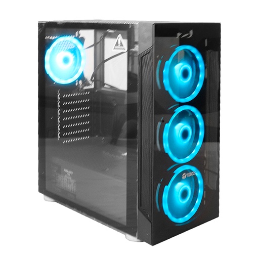 [csatxte1155n] Case Gamer Teros TE-1155N, Mid Tower, ATX, 550W, NEGRO, USB 3.0 / 2.0, Audio.