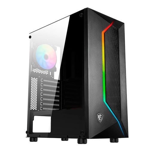 [csmsivampir100r] Case MSI MAG VAMPIRIC 100R, ATX, Mid Tower, ARGB.